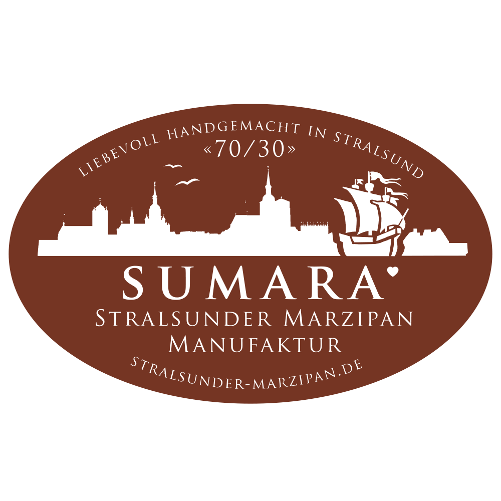 Logo SUMARA - Stralsunder Marzipan Manufaktur
