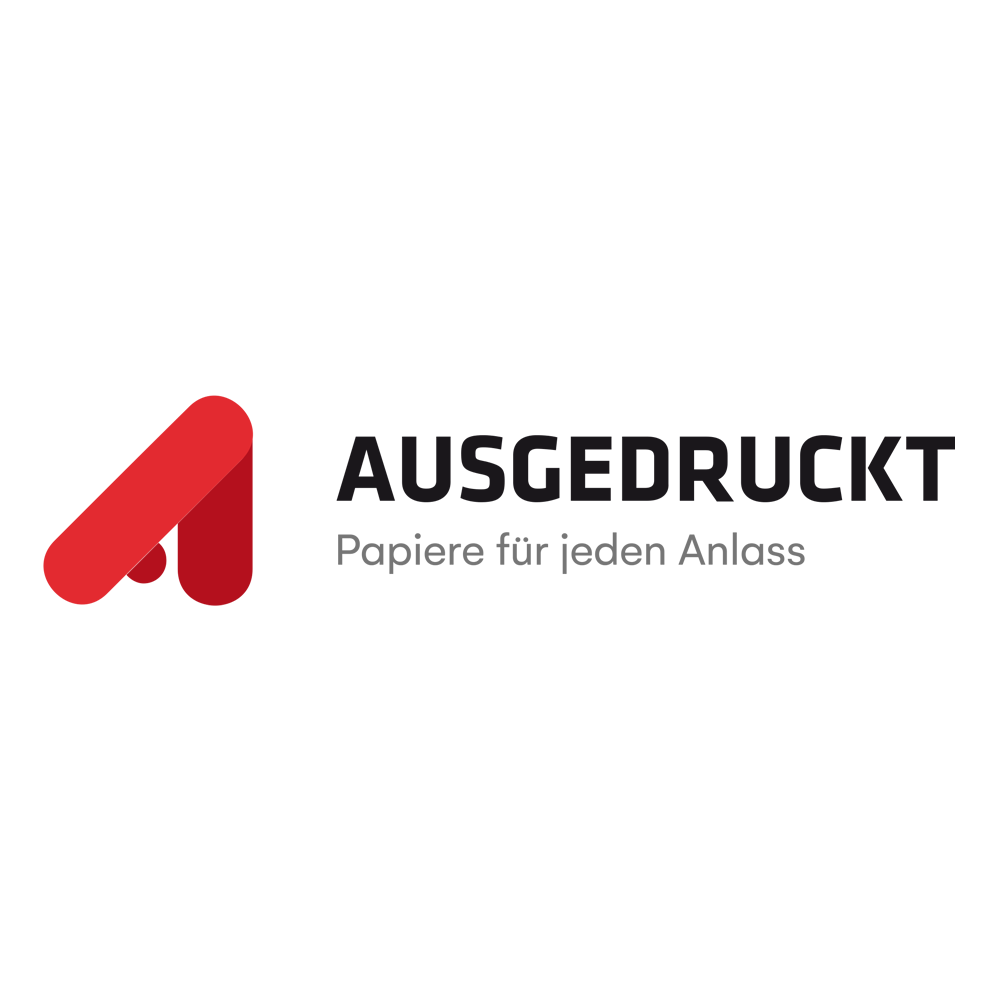 AUSGEDRUCKT logo