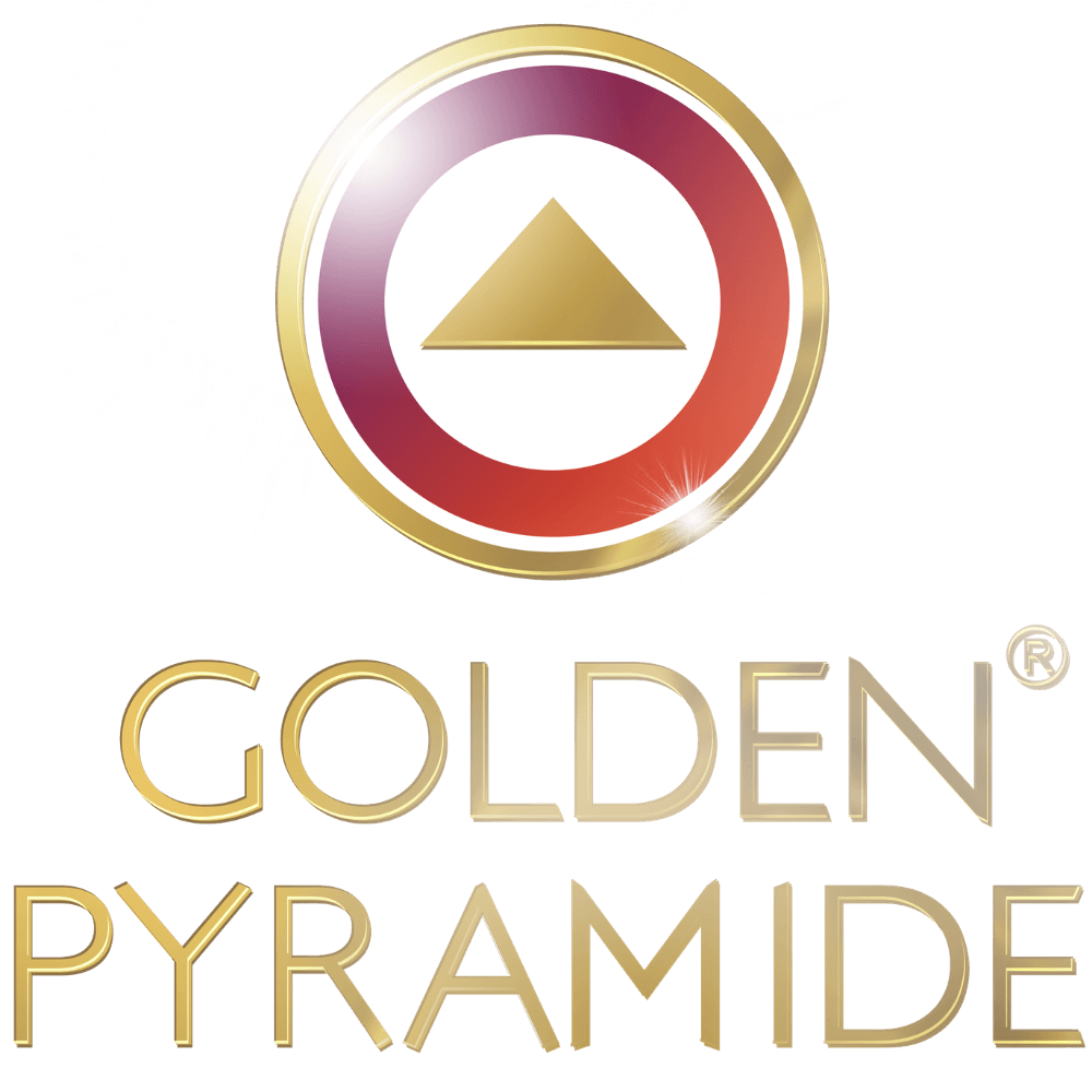 GoldenPyramide logotip