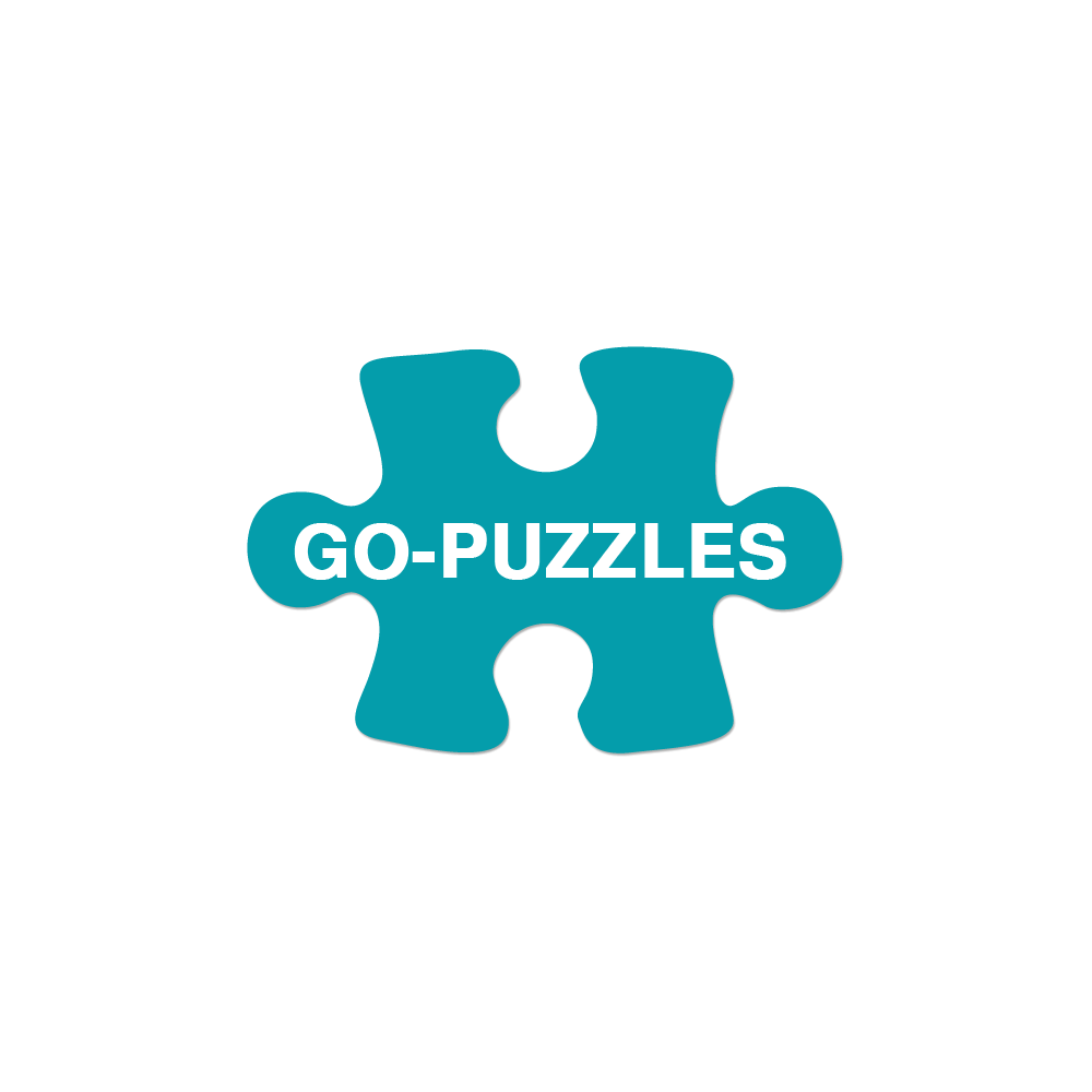 Go-puzzle logotips