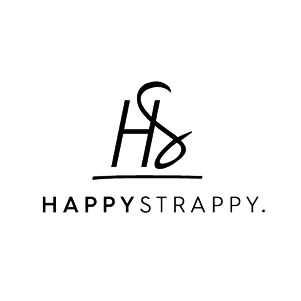 HappyStrappy. logotips